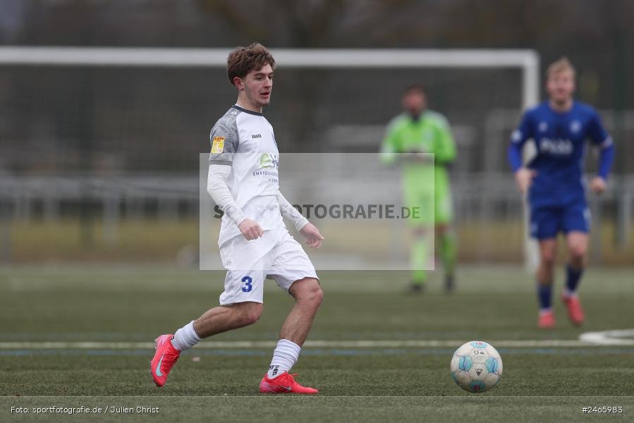 sport, action, Sportanlage am Schönbusch, SVA, SV Viktoria Aschaffenburg, Regionalliga Bayern, Hessenliga, HFV, Fussball, FCB, FC Bayern Alzenau, BFV, Aschaffenburg, 15.02.2025 - Bild-ID: 2465983