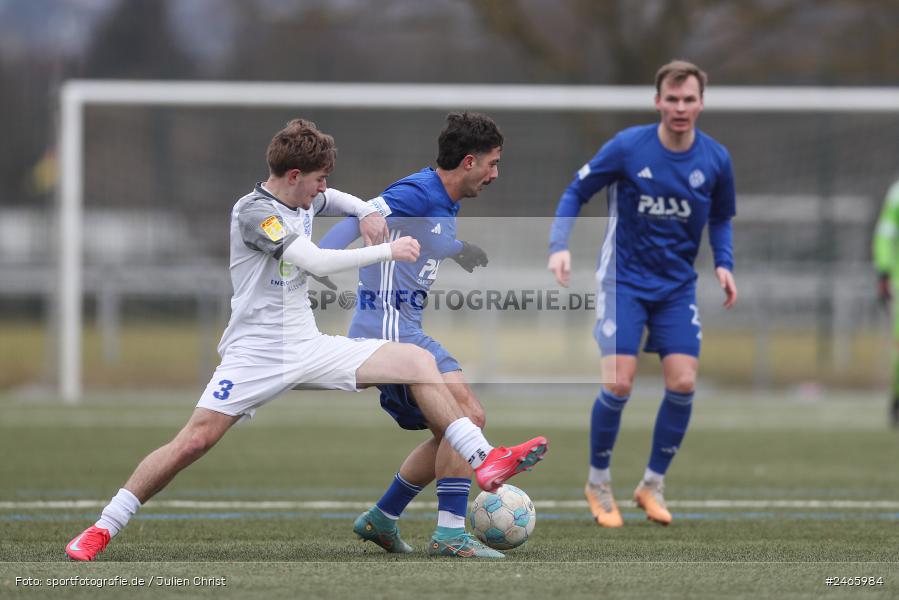sport, action, Sportanlage am Schönbusch, SVA, SV Viktoria Aschaffenburg, Regionalliga Bayern, Hessenliga, HFV, Fussball, FCB, FC Bayern Alzenau, BFV, Aschaffenburg, 15.02.2025 - Bild-ID: 2465984