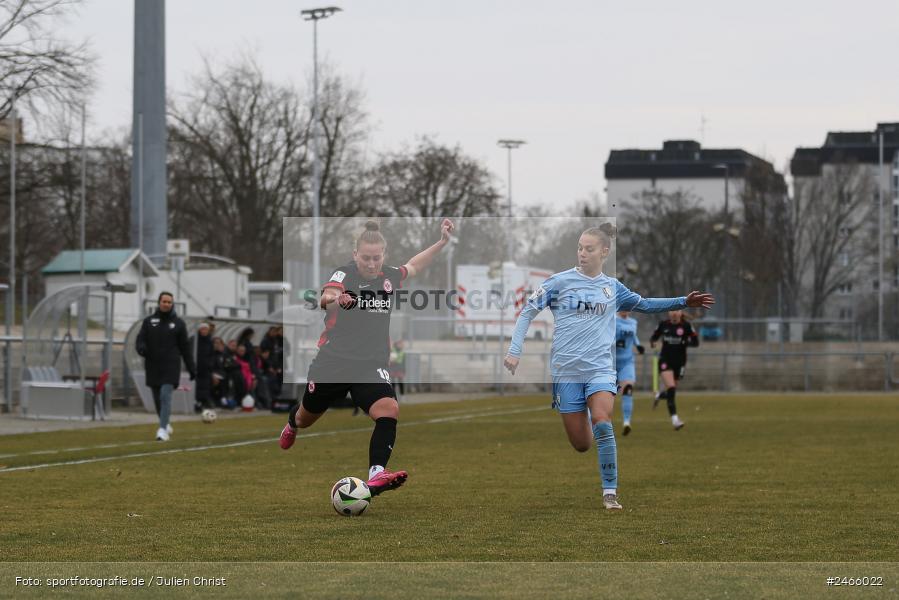 sport, action, VfL Bochum 1848, VFL, Stadion am Brentanobad, SGE, Fussball, Frankfurt, Eintracht Frankfurt II, DFB, 2. Frauen-Bundesliga, 16.02.2025 - Bild-ID: 2466022 sport, action, VfL Bochum 1848, VFL, Stadion am Brentanobad, SGE, Fussball, Frankfurt, Eintracht Frankfurt II, DFB, 2. Frauen-Bundesliga, 16.02.2025 - Bild-ID: 2466022