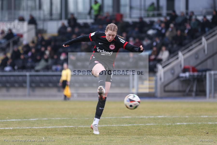 sport, action, VfL Bochum 1848, VFL, Stadion am Brentanobad, SGE, Fussball, Frankfurt, Eintracht Frankfurt II, DFB, 2. Frauen-Bundesliga, 16.02.2025 - Bild-ID: 2466023 sport, action, VfL Bochum 1848, VFL, Stadion am Brentanobad, SGE, Fussball, Frankfurt, Eintracht Frankfurt II, DFB, 2. Frauen-Bundesliga, 16.02.2025 - Bild-ID: 2466023