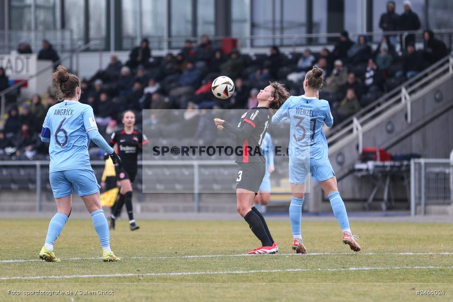 sport, action, VfL Bochum 1848, VFL, Stadion am Brentanobad, SGE, Fussball, Frankfurt, Eintracht Frankfurt II, DFB, 2. Frauen-Bundesliga, 16.02.2025 - Bild-ID: 2466024