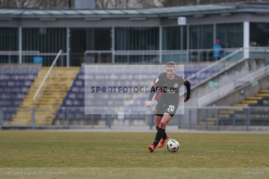 sport, action, VfL Bochum 1848, VFL, Stadion am Brentanobad, SGE, Fussball, Frankfurt, Eintracht Frankfurt II, DFB, 2. Frauen-Bundesliga, 16.02.2025 - Bild-ID: 2466025 sport, action, VfL Bochum 1848, VFL, Stadion am Brentanobad, SGE, Fussball, Frankfurt, Eintracht Frankfurt II, DFB, 2. Frauen-Bundesliga, 16.02.2025 - Bild-ID: 2466025