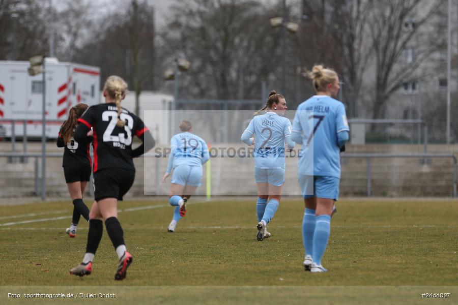 sport, action, VfL Bochum 1848, VFL, Stadion am Brentanobad, SGE, Fussball, Frankfurt, Eintracht Frankfurt II, DFB, 2. Frauen-Bundesliga, 16.02.2025 - Bild-ID: 2466027 sport, action, VfL Bochum 1848, VFL, Stadion am Brentanobad, SGE, Fussball, Frankfurt, Eintracht Frankfurt II, DFB, 2. Frauen-Bundesliga, 16.02.2025 - Bild-ID: 2466027