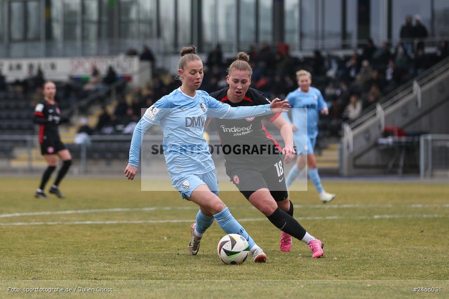 sport, action, VfL Bochum 1848, VFL, Stadion am Brentanobad, SGE, Fussball, Frankfurt, Eintracht Frankfurt II, DFB, 2. Frauen-Bundesliga, 16.02.2025 - Bild-ID: 2466031 sport, action, VfL Bochum 1848, VFL, Stadion am Brentanobad, SGE, Fussball, Frankfurt, Eintracht Frankfurt II, DFB, 2. Frauen-Bundesliga, 16.02.2025 - Bild-ID: 2466031