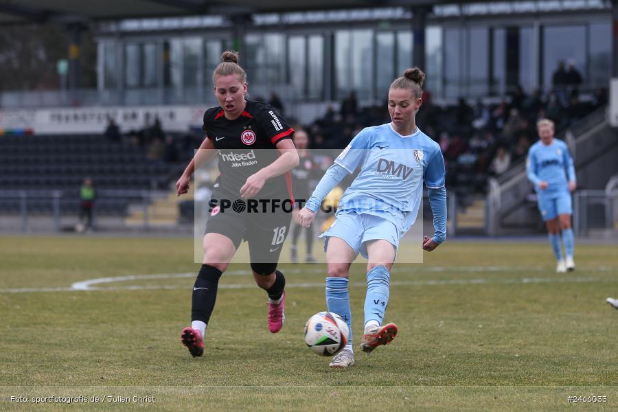 sport, action, VfL Bochum 1848, VFL, Stadion am Brentanobad, SGE, Fussball, Frankfurt, Eintracht Frankfurt II, DFB, 2. Frauen-Bundesliga, 16.02.2025 - Bild-ID: 2466033 sport, action, VfL Bochum 1848, VFL, Stadion am Brentanobad, SGE, Fussball, Frankfurt, Eintracht Frankfurt II, DFB, 2. Frauen-Bundesliga, 16.02.2025 - Bild-ID: 2466033