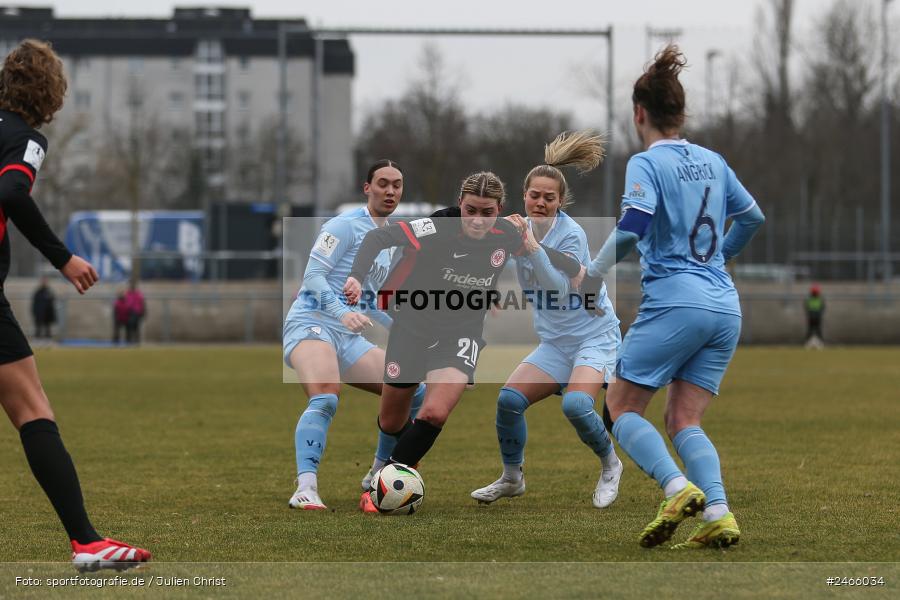 sport, action, VfL Bochum 1848, VFL, Stadion am Brentanobad, SGE, Fussball, Frankfurt, Eintracht Frankfurt II, DFB, 2. Frauen-Bundesliga, 16.02.2025 - Bild-ID: 2466034 sport, action, VfL Bochum 1848, VFL, Stadion am Brentanobad, SGE, Fussball, Frankfurt, Eintracht Frankfurt II, DFB, 2. Frauen-Bundesliga, 16.02.2025 - Bild-ID: 2466034