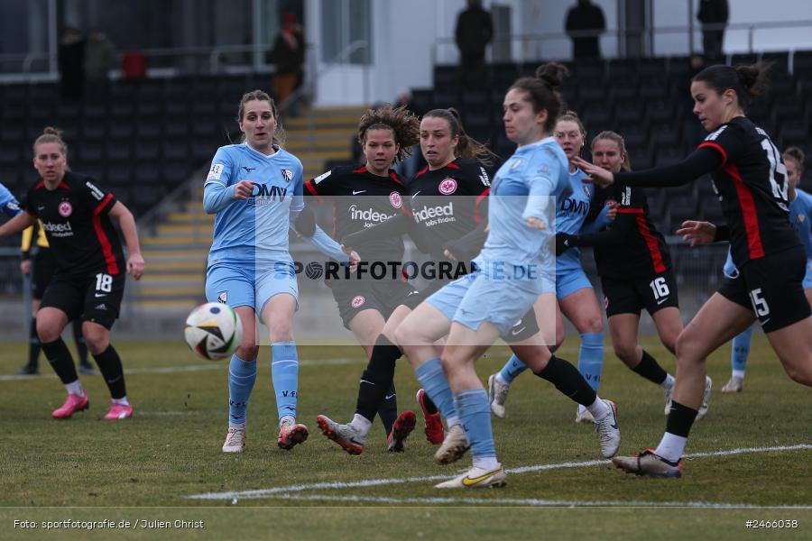 sport, action, VfL Bochum 1848, VFL, Stadion am Brentanobad, SGE, Fussball, Frankfurt, Eintracht Frankfurt II, DFB, 2. Frauen-Bundesliga, 16.02.2025 - Bild-ID: 2466038 sport, action, VfL Bochum 1848, VFL, Stadion am Brentanobad, SGE, Fussball, Frankfurt, Eintracht Frankfurt II, DFB, 2. Frauen-Bundesliga, 16.02.2025 - Bild-ID: 2466038