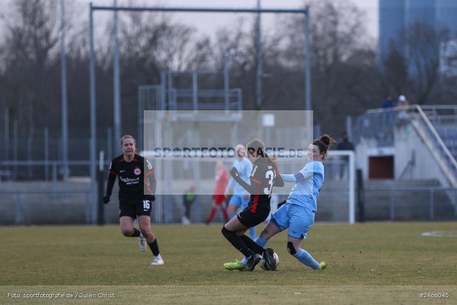 sport, action, VfL Bochum 1848, VFL, Stadion am Brentanobad, SGE, Fussball, Frankfurt, Eintracht Frankfurt II, DFB, 2. Frauen-Bundesliga, 16.02.2025 - Bild-ID: 2466045 sport, action, VfL Bochum 1848, VFL, Stadion am Brentanobad, SGE, Fussball, Frankfurt, Eintracht Frankfurt II, DFB, 2. Frauen-Bundesliga, 16.02.2025 - Bild-ID: 2466045