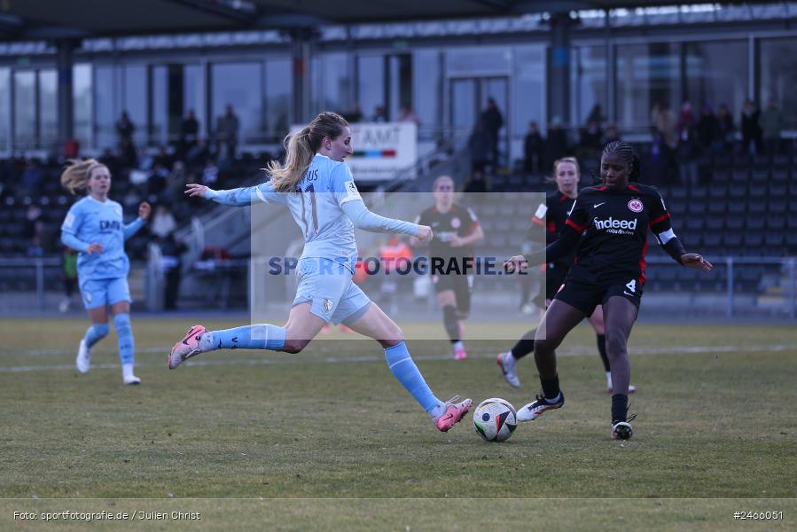 sport, action, VfL Bochum 1848, VFL, Stadion am Brentanobad, SGE, Fussball, Frankfurt, Eintracht Frankfurt II, DFB, 2. Frauen-Bundesliga, 16.02.2025 - Bild-ID: 2466051 sport, action, VfL Bochum 1848, VFL, Stadion am Brentanobad, SGE, Fussball, Frankfurt, Eintracht Frankfurt II, DFB, 2. Frauen-Bundesliga, 16.02.2025 - Bild-ID: 2466051