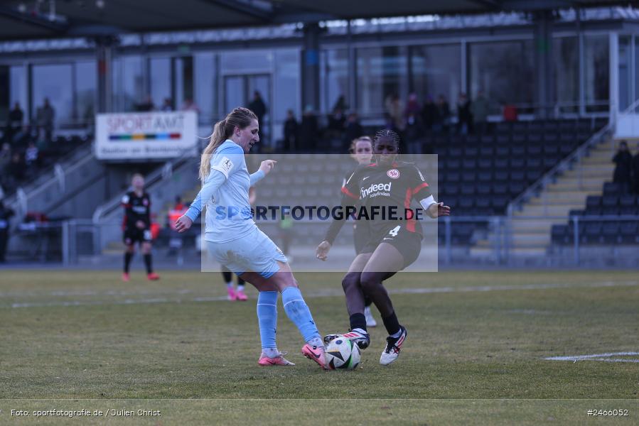 sport, action, VfL Bochum 1848, VFL, Stadion am Brentanobad, SGE, Fussball, Frankfurt, Eintracht Frankfurt II, DFB, 2. Frauen-Bundesliga, 16.02.2025 - Bild-ID: 2466052 sport, action, VfL Bochum 1848, VFL, Stadion am Brentanobad, SGE, Fussball, Frankfurt, Eintracht Frankfurt II, DFB, 2. Frauen-Bundesliga, 16.02.2025 - Bild-ID: 2466052