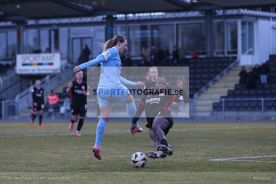 sport, action, VfL Bochum 1848, VFL, Stadion am Brentanobad, SGE, Fussball, Frankfurt, Eintracht Frankfurt II, DFB, 2. Frauen-Bundesliga, 16.02.2025 - Bild-ID: 2466053 sport, action, VfL Bochum 1848, VFL, Stadion am Brentanobad, SGE, Fussball, Frankfurt, Eintracht Frankfurt II, DFB, 2. Frauen-Bundesliga, 16.02.2025 - Bild-ID: 2466053