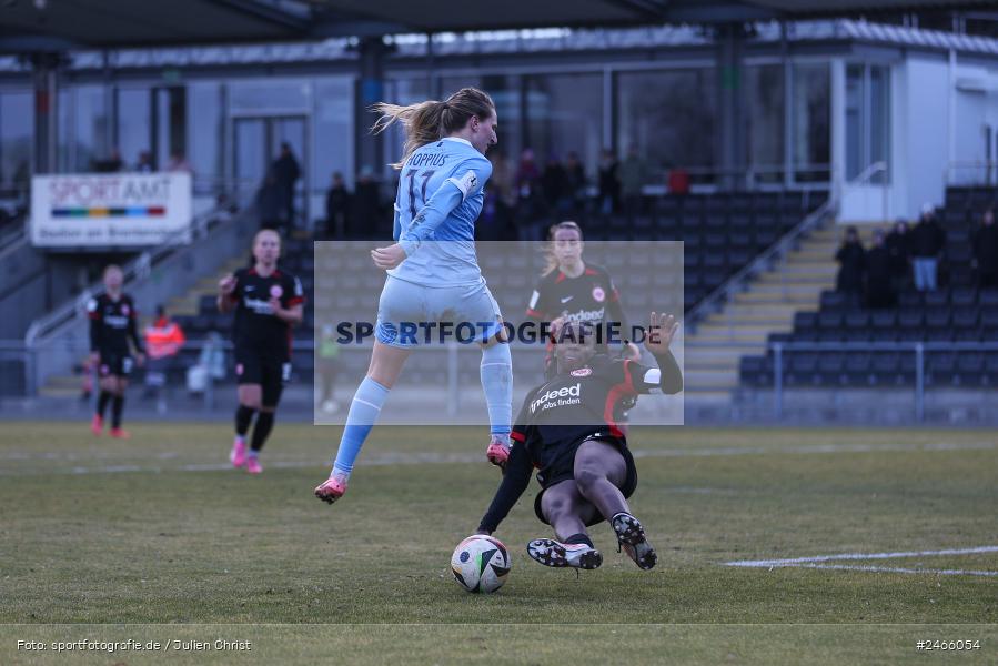 sport, action, VfL Bochum 1848, VFL, Stadion am Brentanobad, SGE, Fussball, Frankfurt, Eintracht Frankfurt II, DFB, 2. Frauen-Bundesliga, 16.02.2025 - Bild-ID: 2466054 sport, action, VfL Bochum 1848, VFL, Stadion am Brentanobad, SGE, Fussball, Frankfurt, Eintracht Frankfurt II, DFB, 2. Frauen-Bundesliga, 16.02.2025 - Bild-ID: 2466054