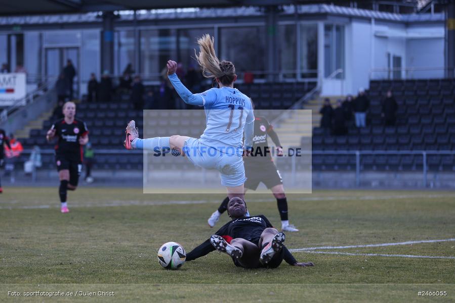 sport, action, VfL Bochum 1848, VFL, Stadion am Brentanobad, SGE, Fussball, Frankfurt, Eintracht Frankfurt II, DFB, 2. Frauen-Bundesliga, 16.02.2025 - Bild-ID: 2466055