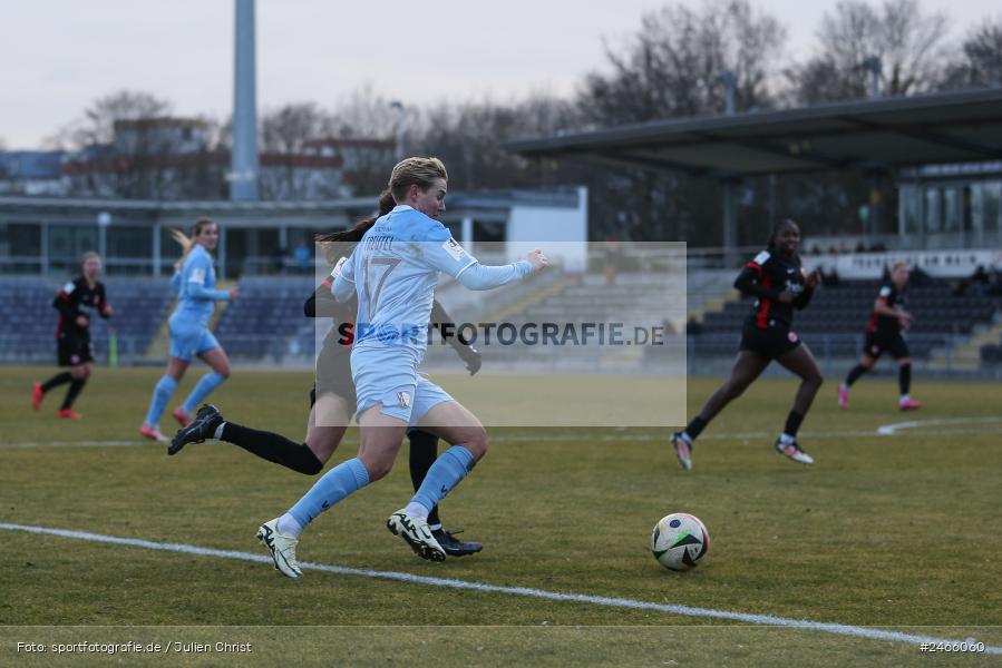 sport, action, VfL Bochum 1848, VFL, Stadion am Brentanobad, SGE, Fussball, Frankfurt, Eintracht Frankfurt II, DFB, 2. Frauen-Bundesliga, 16.02.2025 - Bild-ID: 2466060 sport, action, VfL Bochum 1848, VFL, Stadion am Brentanobad, SGE, Fussball, Frankfurt, Eintracht Frankfurt II, DFB, 2. Frauen-Bundesliga, 16.02.2025 - Bild-ID: 2466060