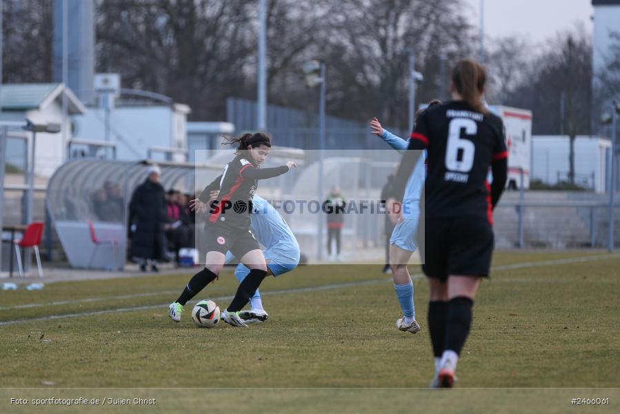 sport, action, VfL Bochum 1848, VFL, Stadion am Brentanobad, SGE, Fussball, Frankfurt, Eintracht Frankfurt II, DFB, 2. Frauen-Bundesliga, 16.02.2025 - Bild-ID: 2466061