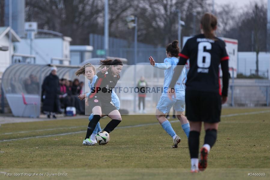 sport, action, VfL Bochum 1848, VFL, Stadion am Brentanobad, SGE, Fussball, Frankfurt, Eintracht Frankfurt II, DFB, 2. Frauen-Bundesliga, 16.02.2025 - Bild-ID: 2466063