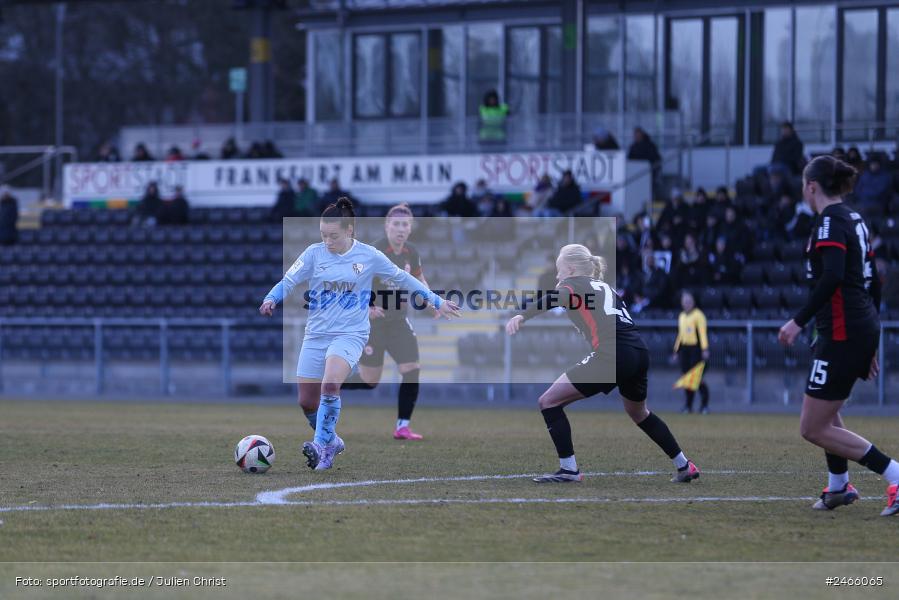 sport, action, VfL Bochum 1848, VFL, Stadion am Brentanobad, SGE, Fussball, Frankfurt, Eintracht Frankfurt II, DFB, 2. Frauen-Bundesliga, 16.02.2025 - Bild-ID: 2466065