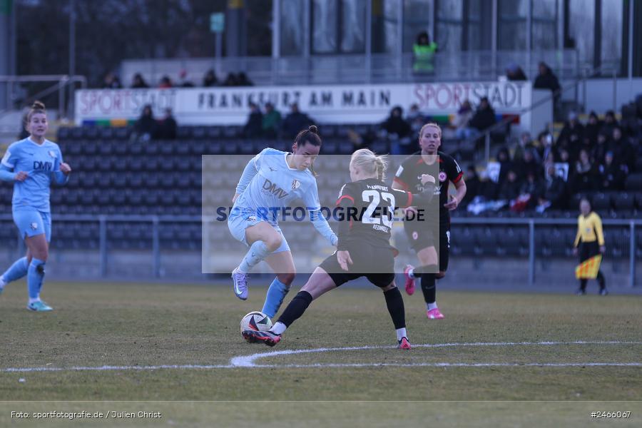 sport, action, VfL Bochum 1848, VFL, Stadion am Brentanobad, SGE, Fussball, Frankfurt, Eintracht Frankfurt II, DFB, 2. Frauen-Bundesliga, 16.02.2025 - Bild-ID: 2466067