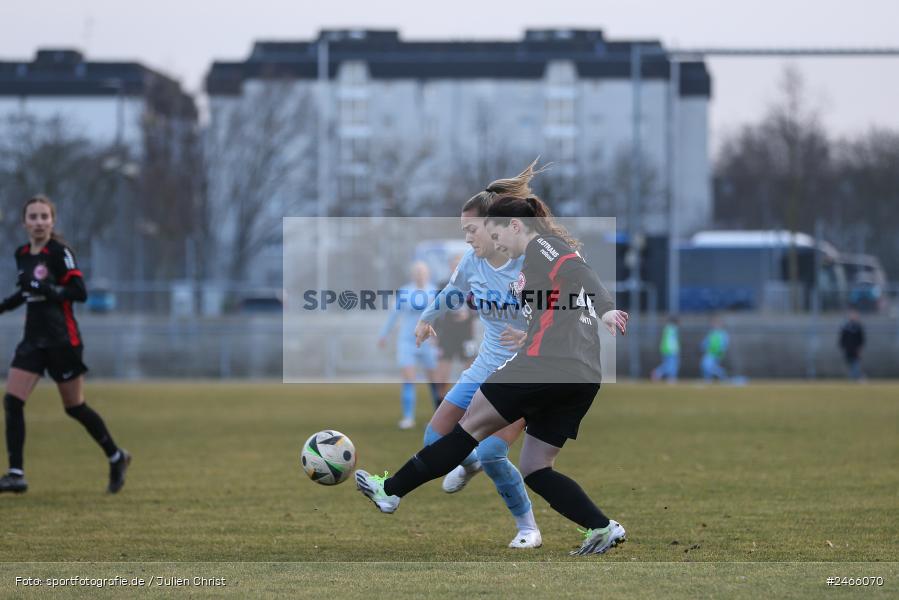 sport, action, VfL Bochum 1848, VFL, Stadion am Brentanobad, SGE, Fussball, Frankfurt, Eintracht Frankfurt II, DFB, 2. Frauen-Bundesliga, 16.02.2025 - Bild-ID: 2466070 sport, action, VfL Bochum 1848, VFL, Stadion am Brentanobad, SGE, Fussball, Frankfurt, Eintracht Frankfurt II, DFB, 2. Frauen-Bundesliga, 16.02.2025 - Bild-ID: 2466070