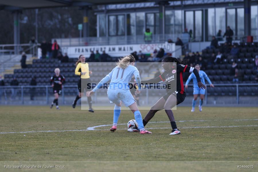 sport, action, VfL Bochum 1848, VFL, Stadion am Brentanobad, SGE, Fussball, Frankfurt, Eintracht Frankfurt II, DFB, 2. Frauen-Bundesliga, 16.02.2025 - Bild-ID: 2466075 sport, action, VfL Bochum 1848, VFL, Stadion am Brentanobad, SGE, Fussball, Frankfurt, Eintracht Frankfurt II, DFB, 2. Frauen-Bundesliga, 16.02.2025 - Bild-ID: 2466075