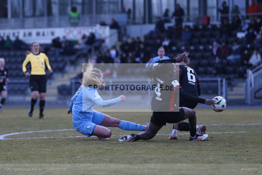 sport, action, VfL Bochum 1848, VFL, Stadion am Brentanobad, SGE, Fussball, Frankfurt, Eintracht Frankfurt II, DFB, 2. Frauen-Bundesliga, 16.02.2025 - Bild-ID: 2466076 sport, action, VfL Bochum 1848, VFL, Stadion am Brentanobad, SGE, Fussball, Frankfurt, Eintracht Frankfurt II, DFB, 2. Frauen-Bundesliga, 16.02.2025 - Bild-ID: 2466076