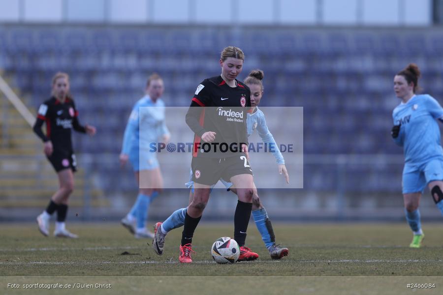 sport, action, VfL Bochum 1848, VFL, Stadion am Brentanobad, SGE, Fussball, Frankfurt, Eintracht Frankfurt II, DFB, 2. Frauen-Bundesliga, 16.02.2025 - Bild-ID: 2466084