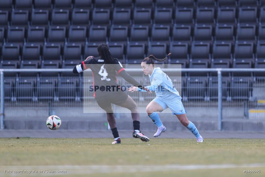 sport, action, VfL Bochum 1848, VFL, Stadion am Brentanobad, SGE, Fussball, Frankfurt, Eintracht Frankfurt II, DFB, 2. Frauen-Bundesliga, 16.02.2025 - Bild-ID: 2466095