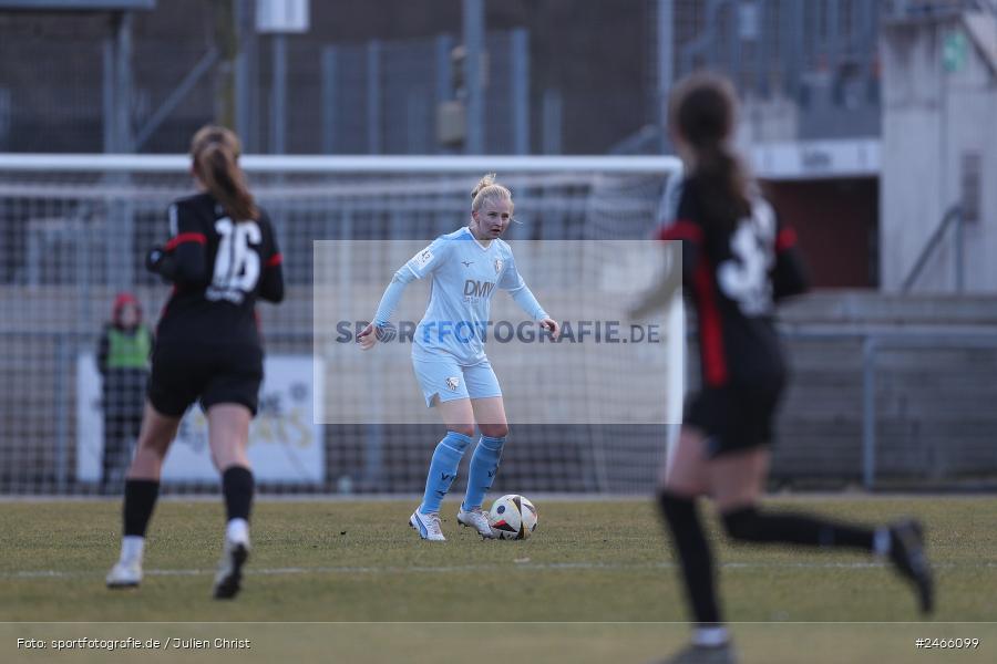 sport, action, VfL Bochum 1848, VFL, Stadion am Brentanobad, SGE, Fussball, Frankfurt, Eintracht Frankfurt II, DFB, 2. Frauen-Bundesliga, 16.02.2025 - Bild-ID: 2466099 sport, action, VfL Bochum 1848, VFL, Stadion am Brentanobad, SGE, Fussball, Frankfurt, Eintracht Frankfurt II, DFB, 2. Frauen-Bundesliga, 16.02.2025 - Bild-ID: 2466099