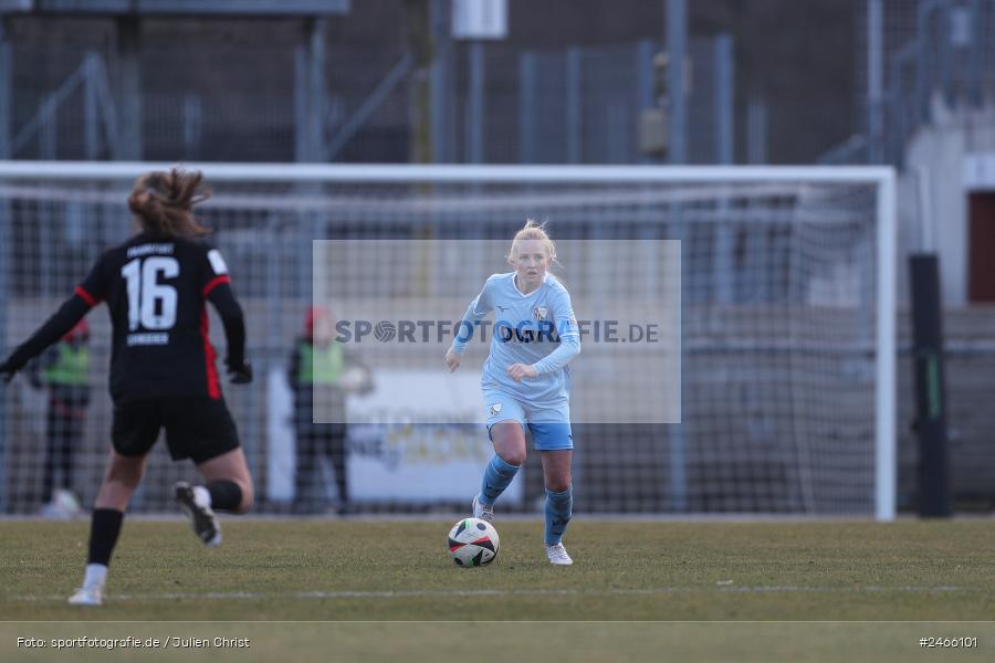 sport, action, VfL Bochum 1848, VFL, Stadion am Brentanobad, SGE, Fussball, Frankfurt, Eintracht Frankfurt II, DFB, 2. Frauen-Bundesliga, 16.02.2025 - Bild-ID: 2466101 sport, action, VfL Bochum 1848, VFL, Stadion am Brentanobad, SGE, Fussball, Frankfurt, Eintracht Frankfurt II, DFB, 2. Frauen-Bundesliga, 16.02.2025 - Bild-ID: 2466101