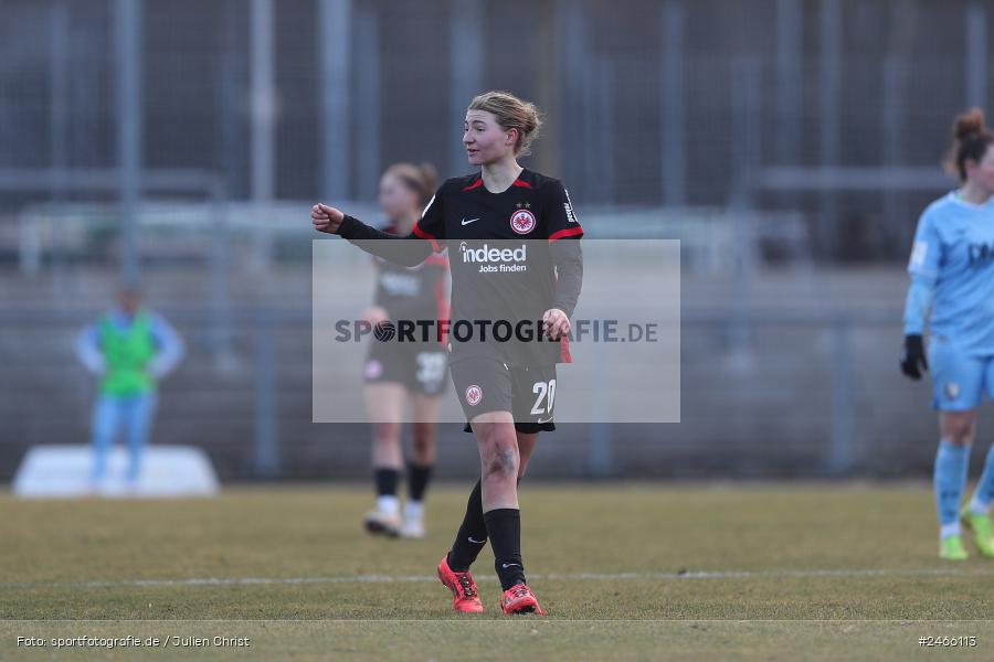 sport, action, VfL Bochum 1848, VFL, Stadion am Brentanobad, SGE, Fussball, Frankfurt, Eintracht Frankfurt II, DFB, 2. Frauen-Bundesliga, 16.02.2025 - Bild-ID: 2466113 sport, action, VfL Bochum 1848, VFL, Stadion am Brentanobad, SGE, Fussball, Frankfurt, Eintracht Frankfurt II, DFB, 2. Frauen-Bundesliga, 16.02.2025 - Bild-ID: 2466113
