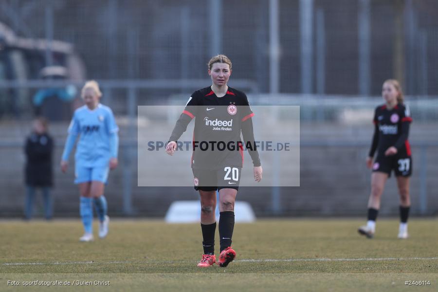 sport, action, VfL Bochum 1848, VFL, Stadion am Brentanobad, SGE, Fussball, Frankfurt, Eintracht Frankfurt II, DFB, 2. Frauen-Bundesliga, 16.02.2025 - Bild-ID: 2466114 sport, action, VfL Bochum 1848, VFL, Stadion am Brentanobad, SGE, Fussball, Frankfurt, Eintracht Frankfurt II, DFB, 2. Frauen-Bundesliga, 16.02.2025 - Bild-ID: 2466114