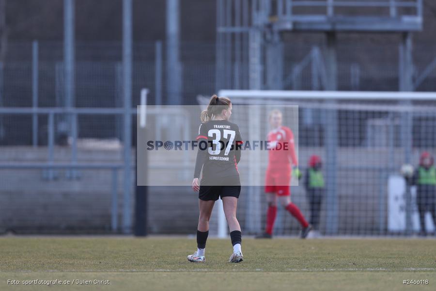 sport, action, VfL Bochum 1848, VFL, Stadion am Brentanobad, SGE, Fussball, Frankfurt, Eintracht Frankfurt II, DFB, 2. Frauen-Bundesliga, 16.02.2025 - Bild-ID: 2466118 sport, action, VfL Bochum 1848, VFL, Stadion am Brentanobad, SGE, Fussball, Frankfurt, Eintracht Frankfurt II, DFB, 2. Frauen-Bundesliga, 16.02.2025 - Bild-ID: 2466118