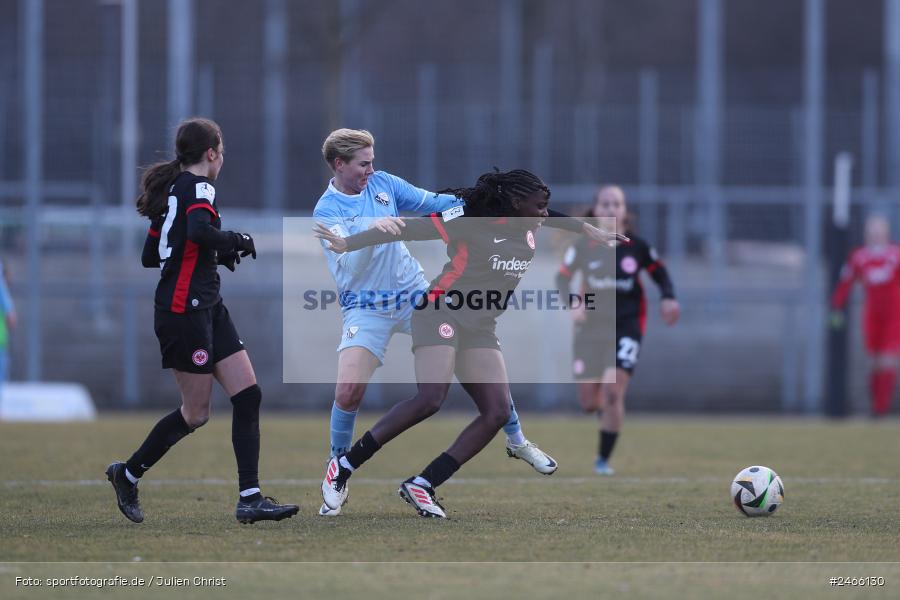 sport, action, VfL Bochum 1848, VFL, Stadion am Brentanobad, SGE, Fussball, Frankfurt, Eintracht Frankfurt II, DFB, 2. Frauen-Bundesliga, 16.02.2025 - Bild-ID: 2466130 sport, action, VfL Bochum 1848, VFL, Stadion am Brentanobad, SGE, Fussball, Frankfurt, Eintracht Frankfurt II, DFB, 2. Frauen-Bundesliga, 16.02.2025 - Bild-ID: 2466130