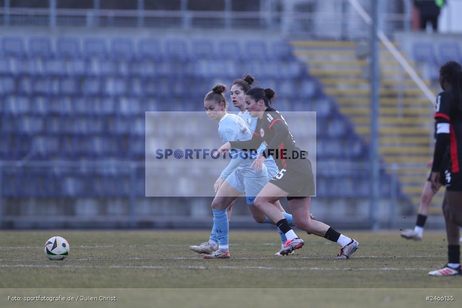 sport, action, VfL Bochum 1848, VFL, Stadion am Brentanobad, SGE, Fussball, Frankfurt, Eintracht Frankfurt II, DFB, 2. Frauen-Bundesliga, 16.02.2025 - Bild-ID: 2466135 sport, action, VfL Bochum 1848, VFL, Stadion am Brentanobad, SGE, Fussball, Frankfurt, Eintracht Frankfurt II, DFB, 2. Frauen-Bundesliga, 16.02.2025 - Bild-ID: 2466135