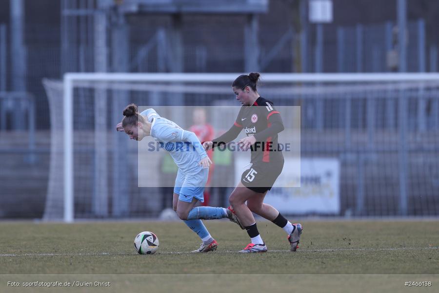 sport, action, VfL Bochum 1848, VFL, Stadion am Brentanobad, SGE, Fussball, Frankfurt, Eintracht Frankfurt II, DFB, 2. Frauen-Bundesliga, 16.02.2025 - Bild-ID: 2466138