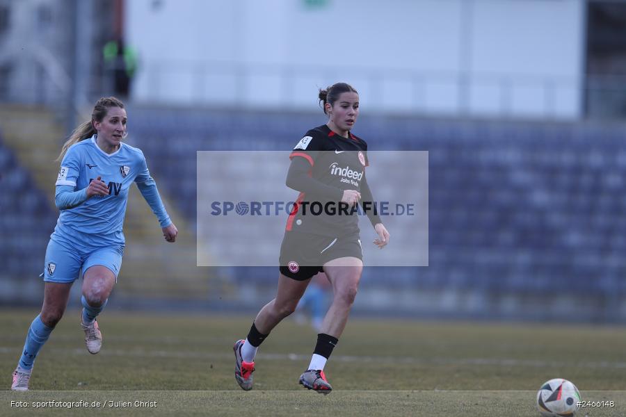 sport, action, VfL Bochum 1848, VFL, Stadion am Brentanobad, SGE, Fussball, Frankfurt, Eintracht Frankfurt II, DFB, 2. Frauen-Bundesliga, 16.02.2025 - Bild-ID: 2466148 sport, action, VfL Bochum 1848, VFL, Stadion am Brentanobad, SGE, Fussball, Frankfurt, Eintracht Frankfurt II, DFB, 2. Frauen-Bundesliga, 16.02.2025 - Bild-ID: 2466148