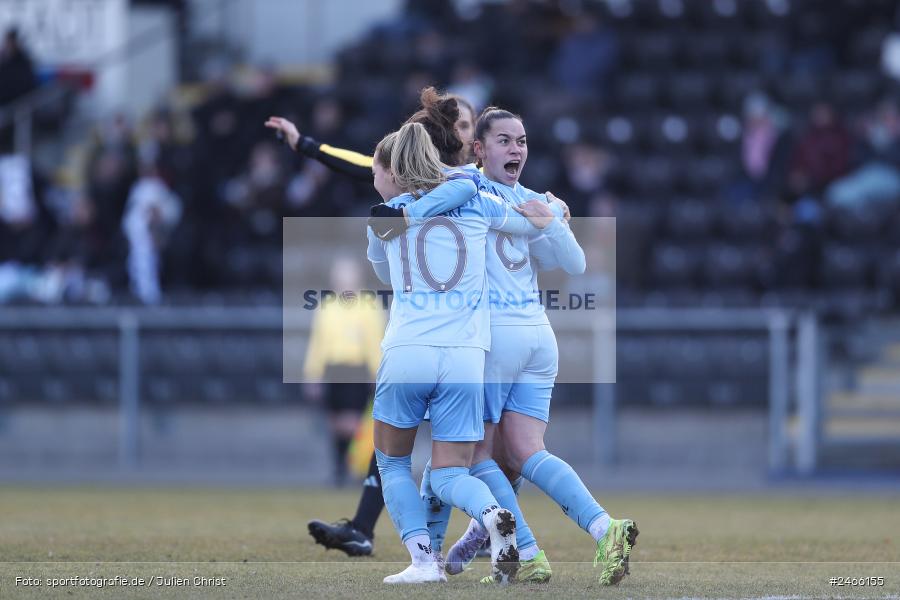 sport, action, VfL Bochum 1848, VFL, Stadion am Brentanobad, SGE, Fussball, Frankfurt, Eintracht Frankfurt II, DFB, 2. Frauen-Bundesliga, 16.02.2025 - Bild-ID: 2466155 sport, action, VfL Bochum 1848, VFL, Stadion am Brentanobad, SGE, Fussball, Frankfurt, Eintracht Frankfurt II, DFB, 2. Frauen-Bundesliga, 16.02.2025 - Bild-ID: 2466155