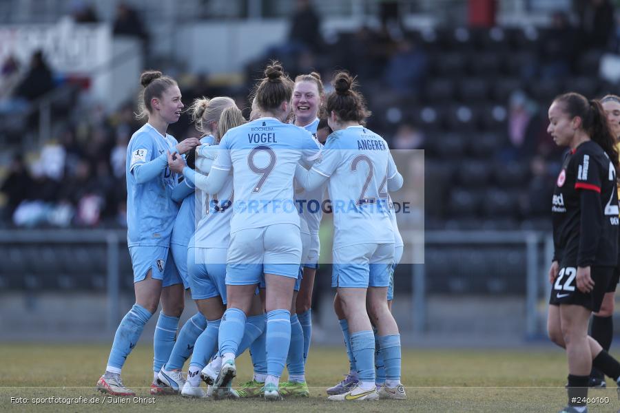 sport, action, VfL Bochum 1848, VFL, Stadion am Brentanobad, SGE, Fussball, Frankfurt, Eintracht Frankfurt II, DFB, 2. Frauen-Bundesliga, 16.02.2025 - Bild-ID: 2466160 sport, action, VfL Bochum 1848, VFL, Stadion am Brentanobad, SGE, Fussball, Frankfurt, Eintracht Frankfurt II, DFB, 2. Frauen-Bundesliga, 16.02.2025 - Bild-ID: 2466160