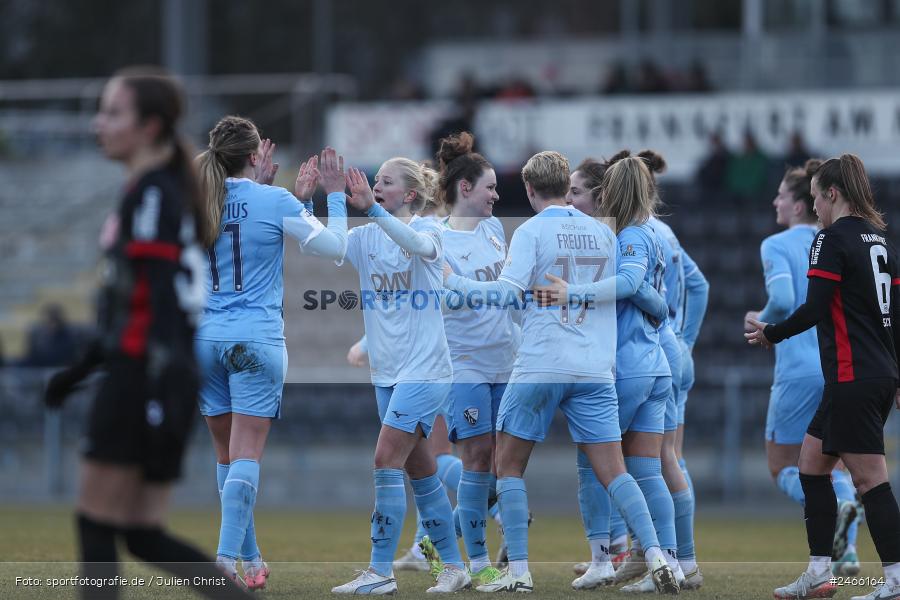 sport, action, VfL Bochum 1848, VFL, Stadion am Brentanobad, SGE, Fussball, Frankfurt, Eintracht Frankfurt II, DFB, 2. Frauen-Bundesliga, 16.02.2025 - Bild-ID: 2466164 sport, action, VfL Bochum 1848, VFL, Stadion am Brentanobad, SGE, Fussball, Frankfurt, Eintracht Frankfurt II, DFB, 2. Frauen-Bundesliga, 16.02.2025 - Bild-ID: 2466164
