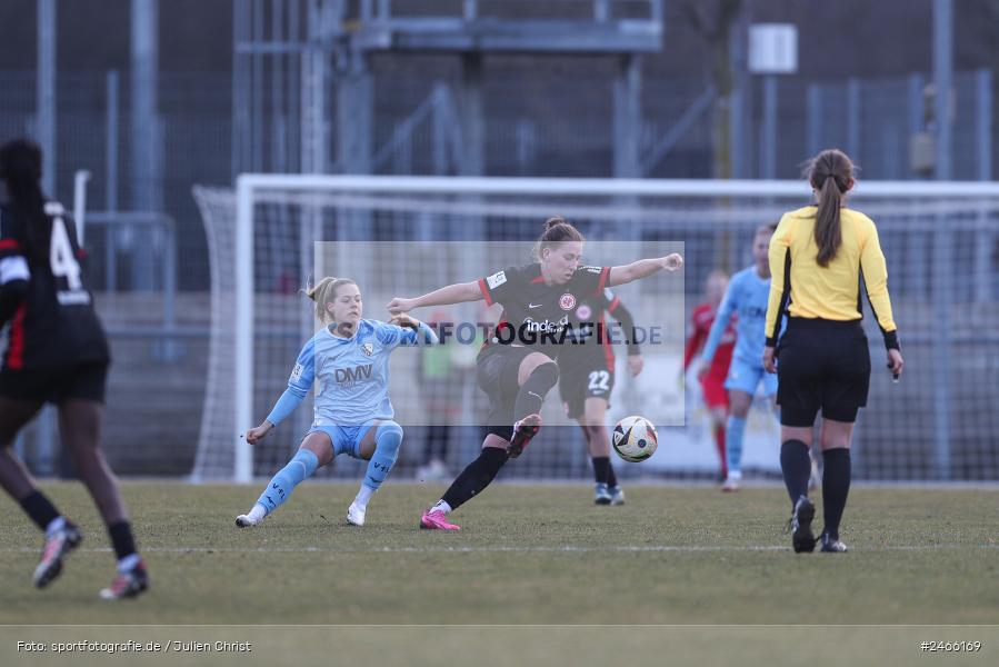 sport, action, VfL Bochum 1848, VFL, Stadion am Brentanobad, SGE, Fussball, Frankfurt, Eintracht Frankfurt II, DFB, 2. Frauen-Bundesliga, 16.02.2025 - Bild-ID: 2466169 sport, action, VfL Bochum 1848, VFL, Stadion am Brentanobad, SGE, Fussball, Frankfurt, Eintracht Frankfurt II, DFB, 2. Frauen-Bundesliga, 16.02.2025 - Bild-ID: 2466169