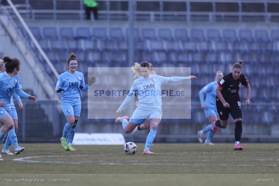 sport, action, VfL Bochum 1848, VFL, Stadion am Brentanobad, SGE, Fussball, Frankfurt, Eintracht Frankfurt II, DFB, 2. Frauen-Bundesliga, 16.02.2025 - Bild-ID: 2466170