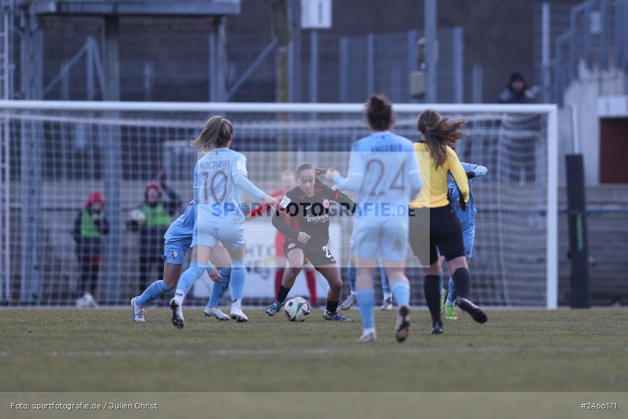 sport, action, VfL Bochum 1848, VFL, Stadion am Brentanobad, SGE, Fussball, Frankfurt, Eintracht Frankfurt II, DFB, 2. Frauen-Bundesliga, 16.02.2025 - Bild-ID: 2466171