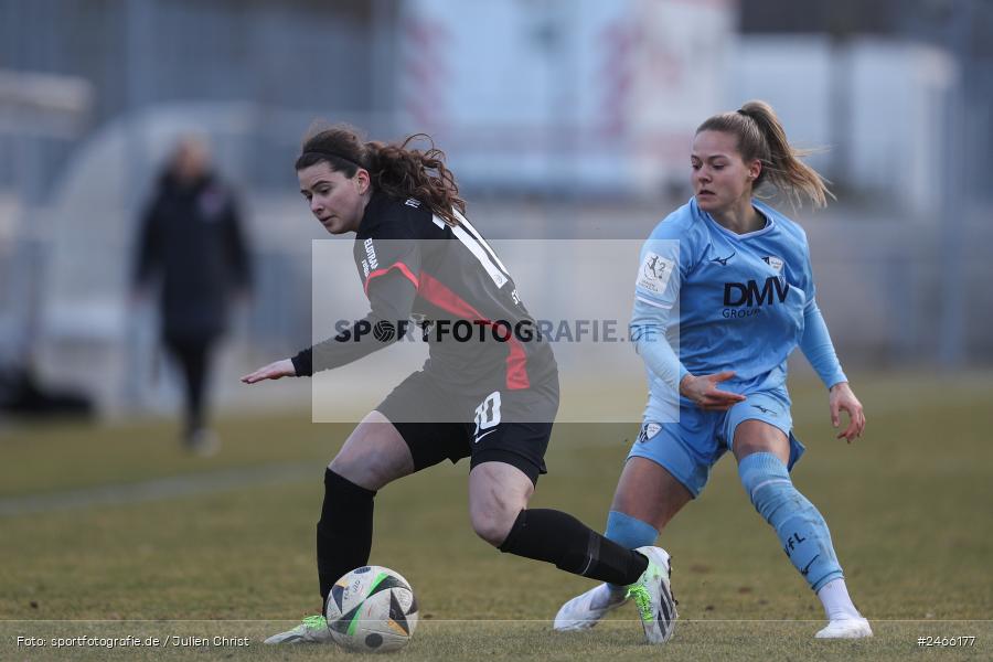 sport, action, VfL Bochum 1848, VFL, Stadion am Brentanobad, SGE, Fussball, Frankfurt, Eintracht Frankfurt II, DFB, 2. Frauen-Bundesliga, 16.02.2025 - Bild-ID: 2466177 sport, action, VfL Bochum 1848, VFL, Stadion am Brentanobad, SGE, Fussball, Frankfurt, Eintracht Frankfurt II, DFB, 2. Frauen-Bundesliga, 16.02.2025 - Bild-ID: 2466177