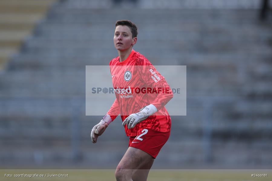 sport, action, VfL Bochum 1848, VFL, Stadion am Brentanobad, SGE, Fussball, Frankfurt, Eintracht Frankfurt II, DFB, 2. Frauen-Bundesliga, 16.02.2025 - Bild-ID: 2466181 sport, action, VfL Bochum 1848, VFL, Stadion am Brentanobad, SGE, Fussball, Frankfurt, Eintracht Frankfurt II, DFB, 2. Frauen-Bundesliga, 16.02.2025 - Bild-ID: 2466181
