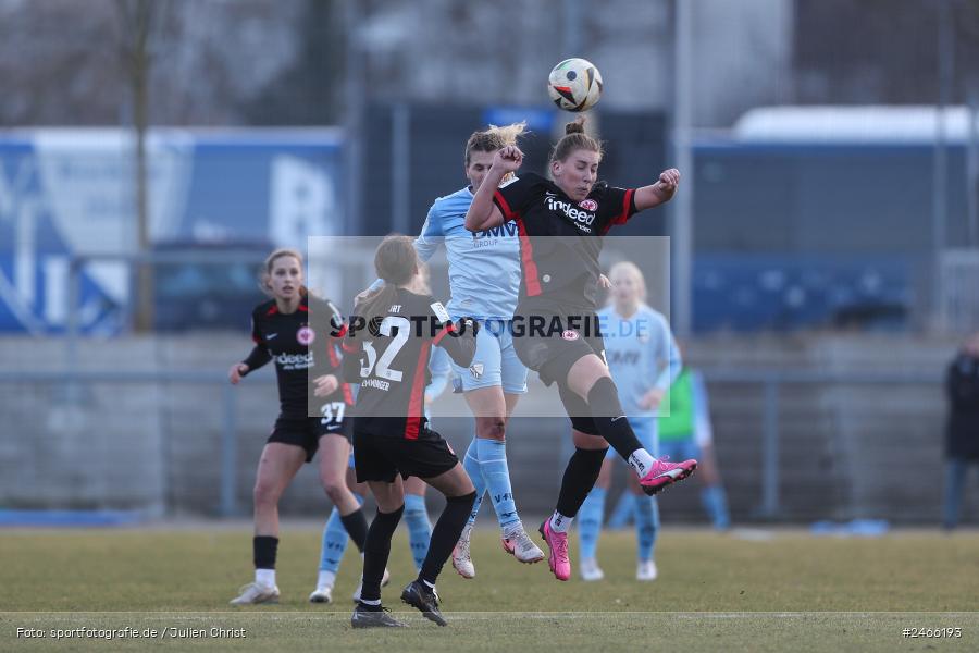 sport, action, VfL Bochum 1848, VFL, Stadion am Brentanobad, SGE, Fussball, Frankfurt, Eintracht Frankfurt II, DFB, 2. Frauen-Bundesliga, 16.02.2025 - Bild-ID: 2466193 sport, action, VfL Bochum 1848, VFL, Stadion am Brentanobad, SGE, Fussball, Frankfurt, Eintracht Frankfurt II, DFB, 2. Frauen-Bundesliga, 16.02.2025 - Bild-ID: 2466193