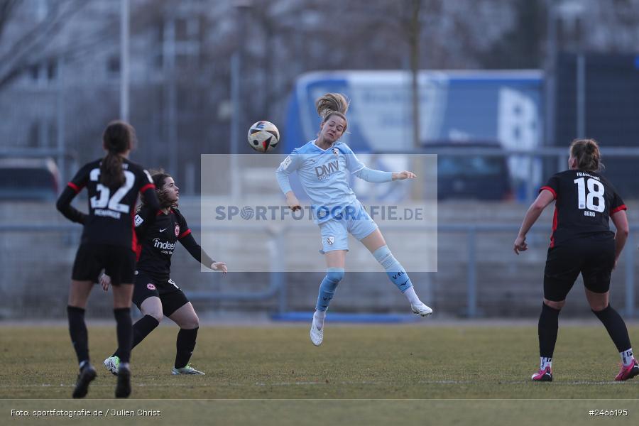 sport, action, VfL Bochum 1848, VFL, Stadion am Brentanobad, SGE, Fussball, Frankfurt, Eintracht Frankfurt II, DFB, 2. Frauen-Bundesliga, 16.02.2025 - Bild-ID: 2466195