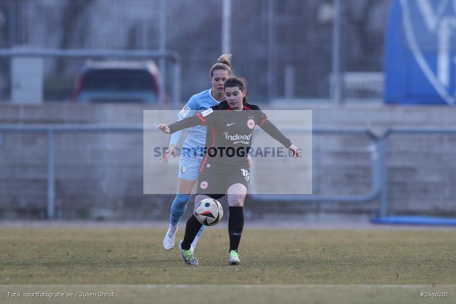 sport, action, VfL Bochum 1848, VFL, Stadion am Brentanobad, SGE, Fussball, Frankfurt, Eintracht Frankfurt II, DFB, 2. Frauen-Bundesliga, 16.02.2025 - Bild-ID: 2466201 sport, action, VfL Bochum 1848, VFL, Stadion am Brentanobad, SGE, Fussball, Frankfurt, Eintracht Frankfurt II, DFB, 2. Frauen-Bundesliga, 16.02.2025 - Bild-ID: 2466201