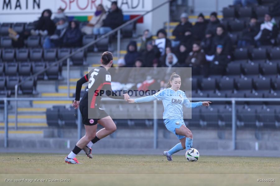 sport, action, VfL Bochum 1848, VFL, Stadion am Brentanobad, SGE, Fussball, Frankfurt, Eintracht Frankfurt II, DFB, 2. Frauen-Bundesliga, 16.02.2025 - Bild-ID: 2466204 sport, action, VfL Bochum 1848, VFL, Stadion am Brentanobad, SGE, Fussball, Frankfurt, Eintracht Frankfurt II, DFB, 2. Frauen-Bundesliga, 16.02.2025 - Bild-ID: 2466204