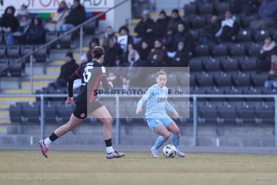 sport, action, VfL Bochum 1848, VFL, Stadion am Brentanobad, SGE, Fussball, Frankfurt, Eintracht Frankfurt II, DFB, 2. Frauen-Bundesliga, 16.02.2025 - Bild-ID: 2466205 sport, action, VfL Bochum 1848, VFL, Stadion am Brentanobad, SGE, Fussball, Frankfurt, Eintracht Frankfurt II, DFB, 2. Frauen-Bundesliga, 16.02.2025 - Bild-ID: 2466205