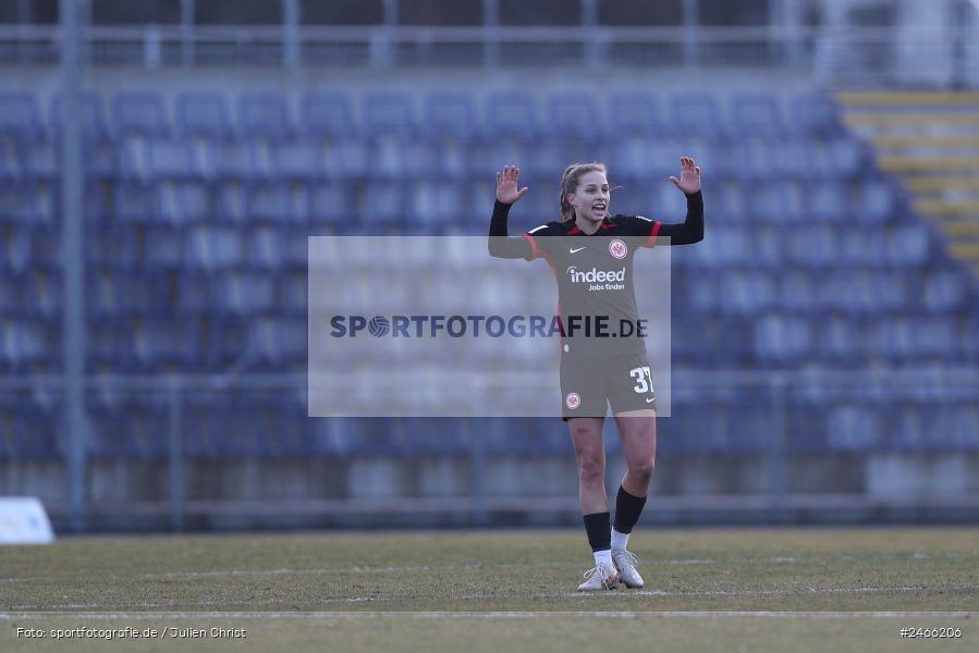 sport, action, VfL Bochum 1848, VFL, Stadion am Brentanobad, SGE, Fussball, Frankfurt, Eintracht Frankfurt II, DFB, 2. Frauen-Bundesliga, 16.02.2025 - Bild-ID: 2466206 sport, action, VfL Bochum 1848, VFL, Stadion am Brentanobad, SGE, Fussball, Frankfurt, Eintracht Frankfurt II, DFB, 2. Frauen-Bundesliga, 16.02.2025 - Bild-ID: 2466206